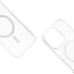 EPICO zadní kryt Resolve s podporou MagSafe pro Apple iPhone 14, transparentné