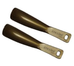 Cocciné Sada 2x zlatá krátka lyžička na topánky 20 cm