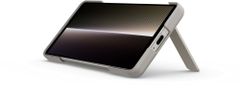 SONY zadní kryt pro Sony Xperia 1 V 5G sa stojánkem, šedá