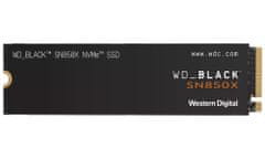 WD SSD Black SN850X 1TB / S100T2X0E / NVMe M.2 PCIe Gen4 / Interný / M.2 2280