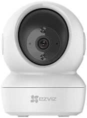 EZVIZ IP kamera H6C 2K+/ vnútorná/ Wi-Fi/ 4Mpix/ objektív 4mm/ H.265/ IR prísvit až 10m/ biela