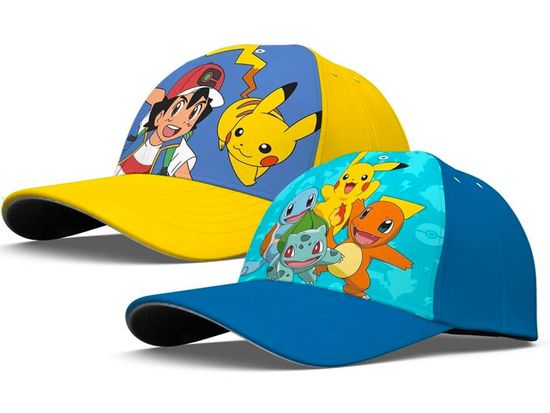 EUROSWAN Detská šiltovka Pokémon Pikachu Barva: MODRÁ, Velikost: 52