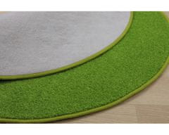 Vopi AKCIA: 57x57 (prúmer) kruh cm Kusový koberec Eton zelený 41 guľatý 57x57 (priemer) kruh
