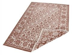 NORTHRUGS Kusový koberec Twin-Wendeteppiche 103114 terra creme – na von aj na doma 80x250
