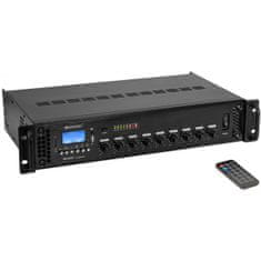 Omnitronic MA-60P, 100V mixážny zosilňovač, MP3/USB/SD/BT, 60W