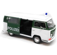 Welly 1:24 1972 VW Bus T2 Police Biela