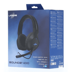 gamingový headset SoundZ 400, čierny