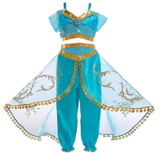Princess 2-dielny karnevalový kostým veľkosť 110 - Princezná Jasmína