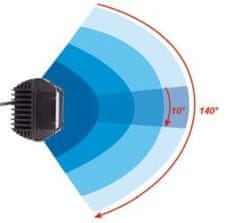 AUTOLAMP Dialkový svetlomet LED 12-24V s homologizáciou malé okruhle