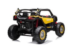 Lean-toys XB-2118 Gold 4x4 Battery Buggy