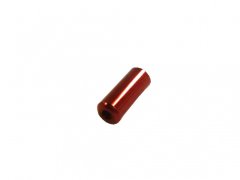 Alhonga koncovka bowdenu 4.0mm CNC červená 20ks