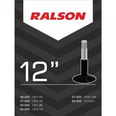 Ralson duša 12&quot;x1.5-2.125 (40/57-203) AV/31mm zahnutie 45°