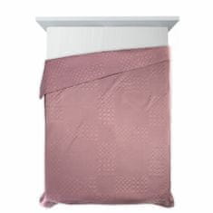DESIGN 91 Prehoz na posteľ - Boni 5, ružový, š. 170 cm x d. 210 cm