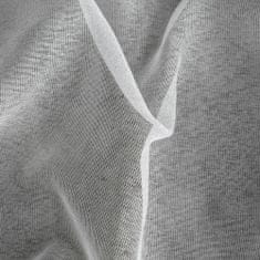 DESIGN 91 Hotová záclona s riasiacou páskou - Tamina, biela matná, š. 3,5 m x d. 2,5 m, š. 3,5 m x d. 2,7 m