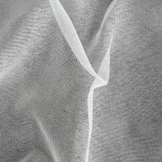 DESIGN 91 Hotová záclona s krúžkami - Tamina, biela matná, š. 1,4 m x d. 2,5 m