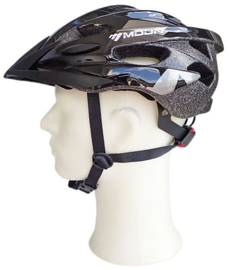 BROTHER ACRA CSH30B-M černá cyklistická helma velikost M (55-58cm) 2018