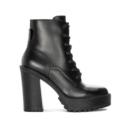 Guess Členkové topánky elegantné čierna FL7KLSLEA10