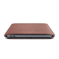 UNBRANDED Woolnut - Leather Sleeve - Kožený obal na MacBook, koňakový 13"