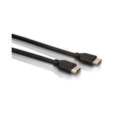 Philips HDMI kabel SWV2434W/ 10 HDMI/ HDMI, 5 m - černý