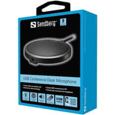 Sandberg Mikrofón konferenční stolní, USB - černá