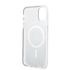 Guess Kryt na mobil 4G IML MagSafe na Apple iPhone 11 - hnědý