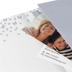 Sigel Exkluzívny zápisník "Jolie", Butterfly Confetti, 135 x 203 mm, linajkový, 87 listov, tvrdé dosky, JN347