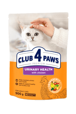 Club4Paws Premium pre dospelé mačky urinary health 4x900g
