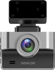 autokamera sencor scr 4600mr full hd rozlíšenie vnútorná hlavná predná kamera skvelé zábery čítačka kariet gsensor