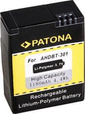 Rollei PATONA batéria pre digitálnu kameru GoPro HD Hero 3 1180mAh Li-Pol