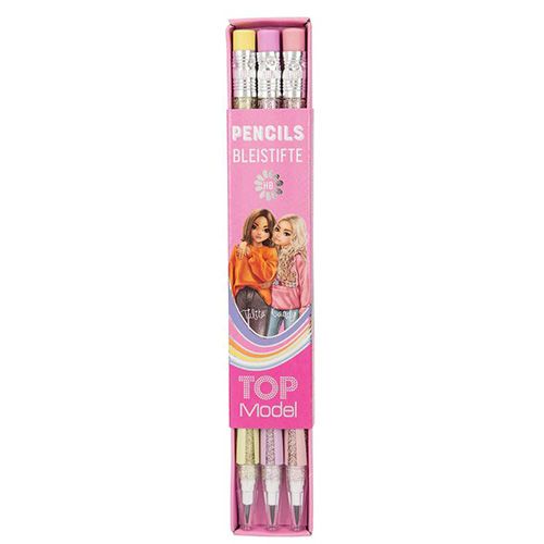 Top Model ASST | Súprava troch ceruziek , Lexy a Candy, ružové