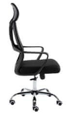 Topeshop Kancelárska stolička NIGEL čierna
