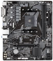 GIGABYTE A520 H / AMD A520 / AM4 / 2x DDR4 / DVI-D / HDMI / M.2 / mATX