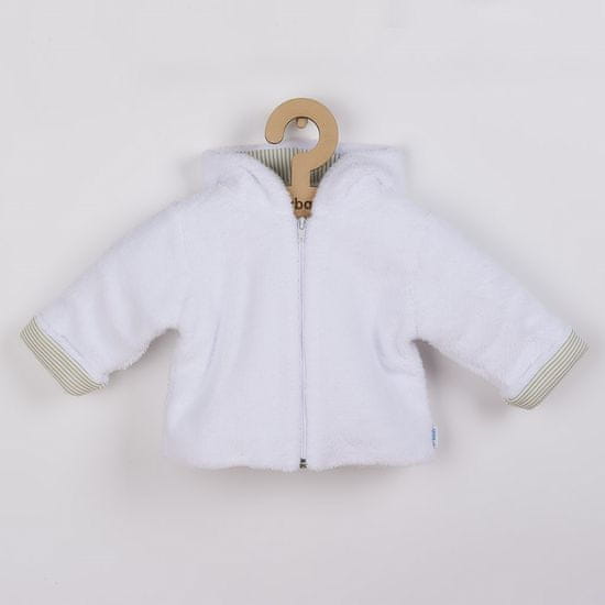 NEW BABY Luxusný detský zimný kabátik s kapucňou Snowy collection - 80 (9-12m)