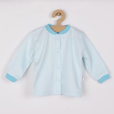 KOALA Dojčenský kabátik z organickej bavlny Lesné Priateľ modrý - 68 (4-6m)