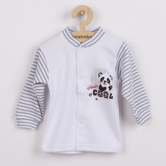 NEW BABY Dojčenský kabátik Panda - 62 (3-6m)