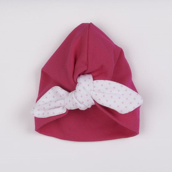 NEW BABY Dievčenské čiapočka turban For Girls dots - 80 (9-12m)