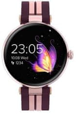 Canyon smart hodinky Semifreddo SW-61 ROSE GOLD, 1,19 "AMOLED displej, 25 multi-šport, IP68, Android / iOS