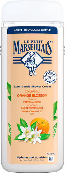 Le Petit Marseillais sprchový gél Pomarančový kvet 400 ml