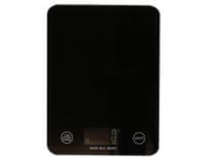 Verk 17031 Elektronická kuchynská váha do 5 kg so skleneným LCD displejom