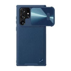 Nillkin Etui Nillkin CamShield Leather do Samsung Galaxy S22 Ultra (niebieskie)