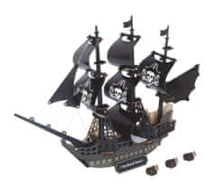 Woodcraft Woodcraft Dřevěné 3D puzzle Pirátská loď Černá perla