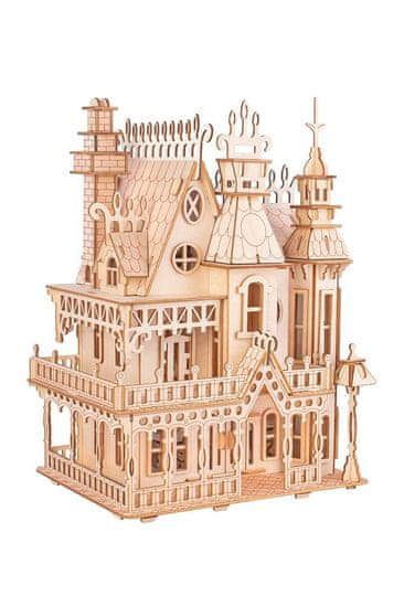 Woodcraft Woodcraft Dřevěné 3D puzzle Fantasy vila
