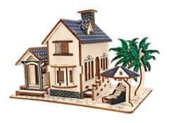 Woodcraft Woodcraft Dřevěné 3D puzzle Dům na pláži