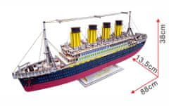 Woodcraft Woodcraft Dřevěné 3D puzzle Titanic