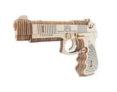 Woodcraft Woodcraft Dřevěné 3D puzzle Pistole M92F