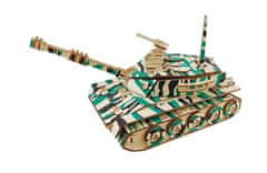 Woodcraft Woodcraft Dřevěné 3D puzzle Velký tank