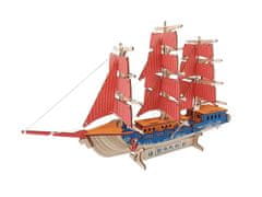 Woodcraft Woodcraft Dřevěné 3D puzzle Evropská plachetnice