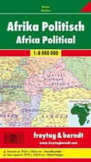 AFR B Afrika 1:8 000 000 lištovaná