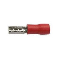 HADEX Faston-zdierka 2,8mm červená pre kábel 0,5-1,5mm2