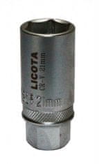 Licota Nástrčný kľúč na sviečky, 21 mm - LIATF4007C